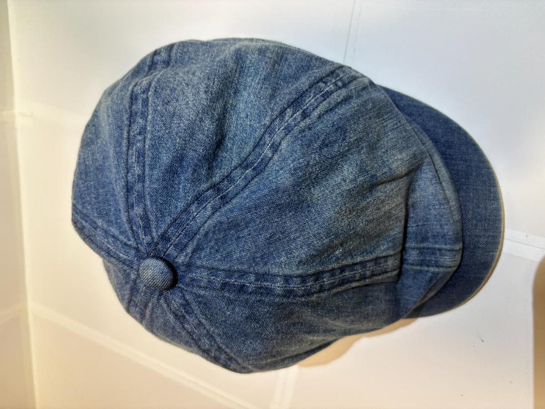 RRL DENIM NEWSBOY CAP デニム ニュースボーイキャップ