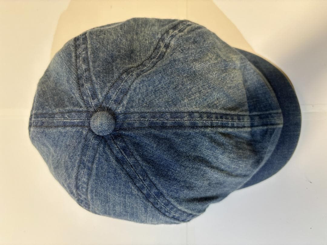 RRL DENIM NEWSBOY CAP デニム ニュースボーイキャップ