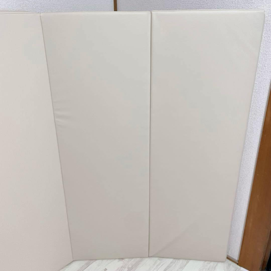 極美品 OKUMA シームレスプレイマット 160×120 オールベージュ