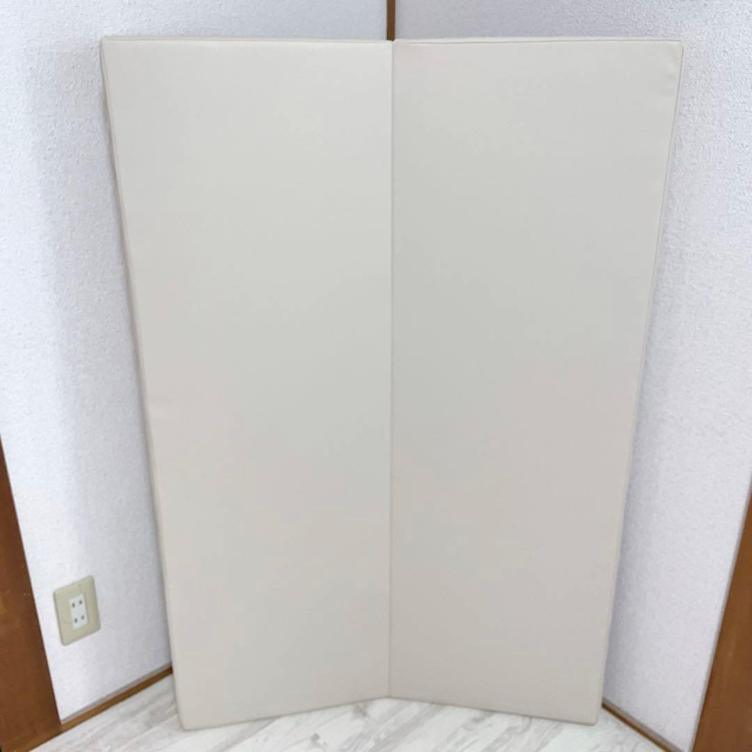 極美品 OKUMA シームレスプレイマット 160×120 オールベージュ