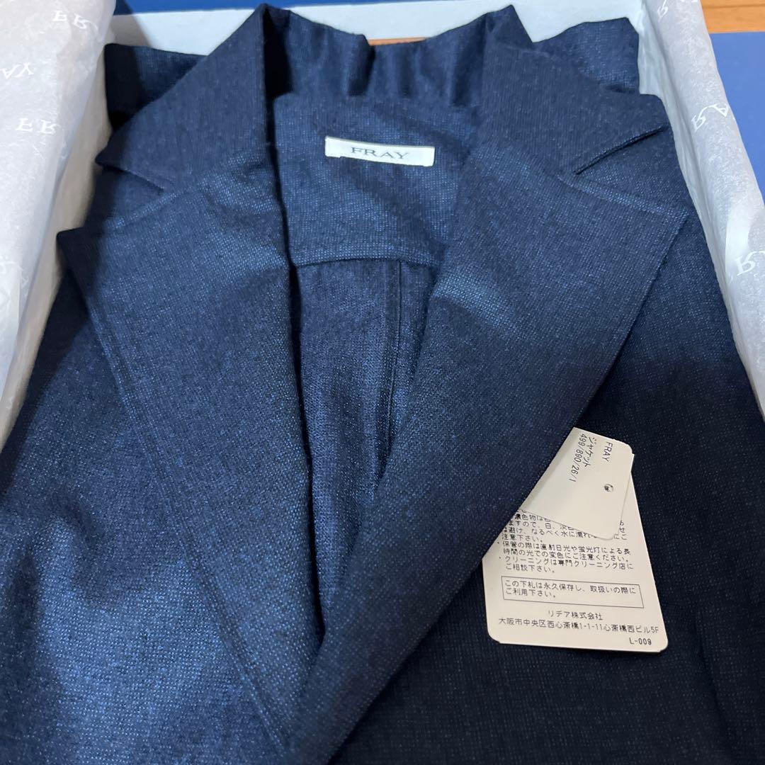 FRAY フライ 紺無地 ネイビー ジャケット NVY