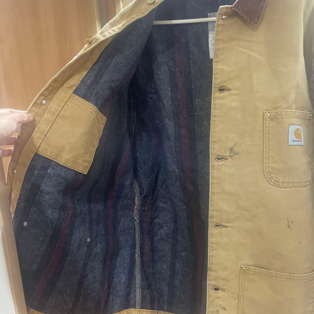 90's Carhartt チョアコート　USA製　星タグ