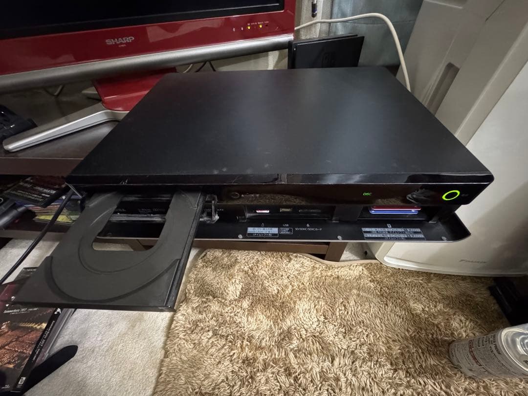 東芝TOSHIBA DBR-M490全録タイムシフト動作品