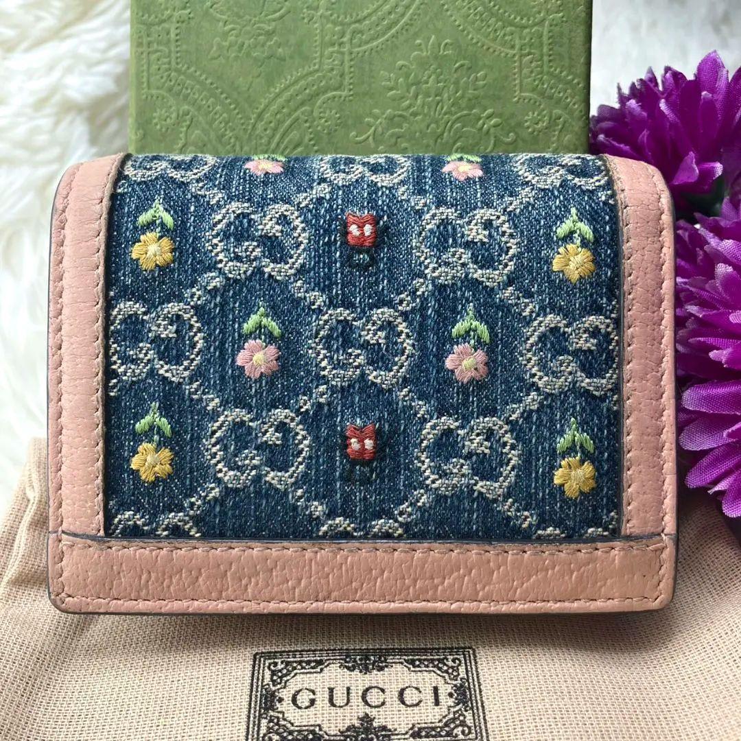 美品✨限定モデル✨GUCCI グッチ マーモント フローラルエンブロイダリー