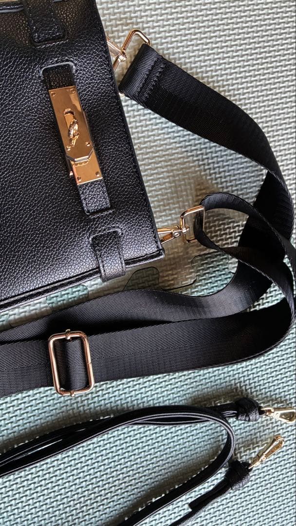 LOUNIE ルーニィ　マルチWAYミニショルダーポーチ　ブラック