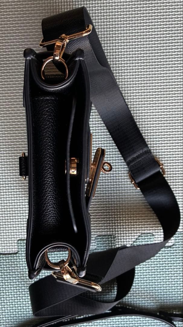 LOUNIE ルーニィ　マルチWAYミニショルダーポーチ　ブラック