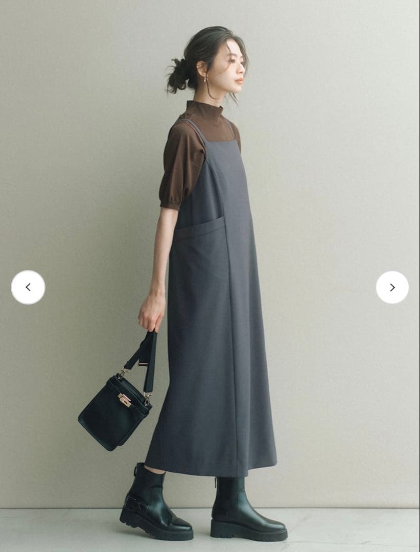 LOUNIE ルーニィ　マルチWAYミニショルダーポーチ　ブラック