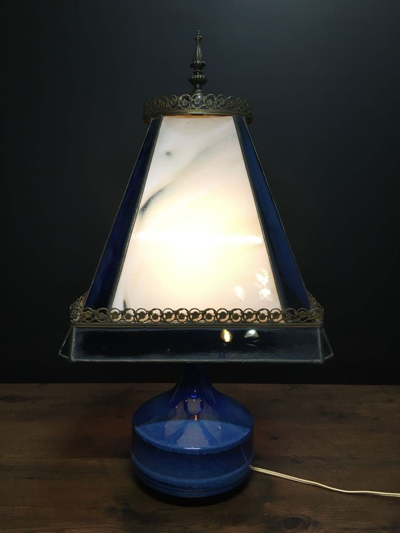 Desiree Denmark ステンドグラス　テーブルランプ　デンマーク製