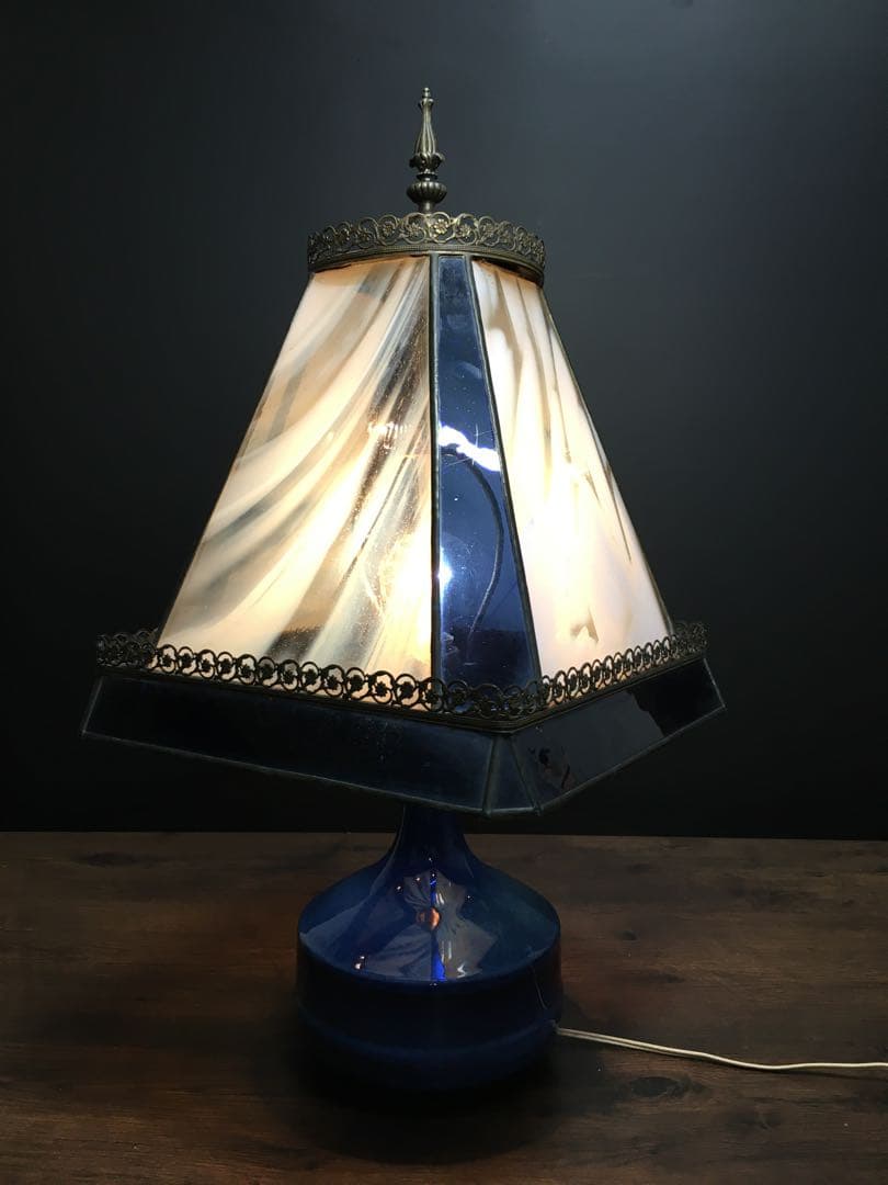 Desiree Denmark ステンドグラス　テーブルランプ　デンマーク製