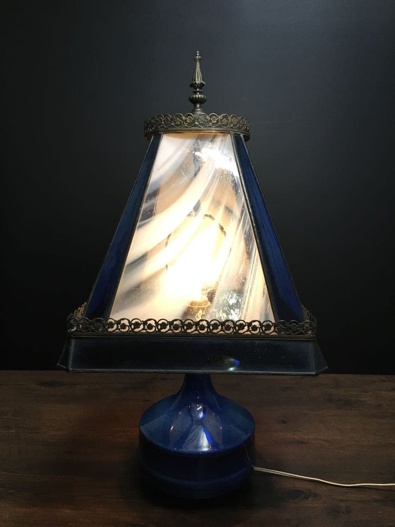 Desiree Denmark ステンドグラス　テーブルランプ　デンマーク製