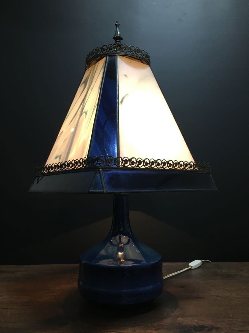 Desiree Denmark ステンドグラス　テーブルランプ　デンマーク製