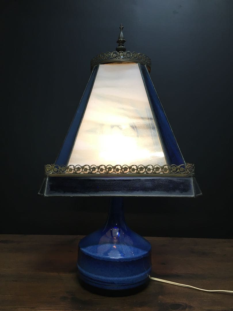 Desiree Denmark ステンドグラス　テーブルランプ　デンマーク製