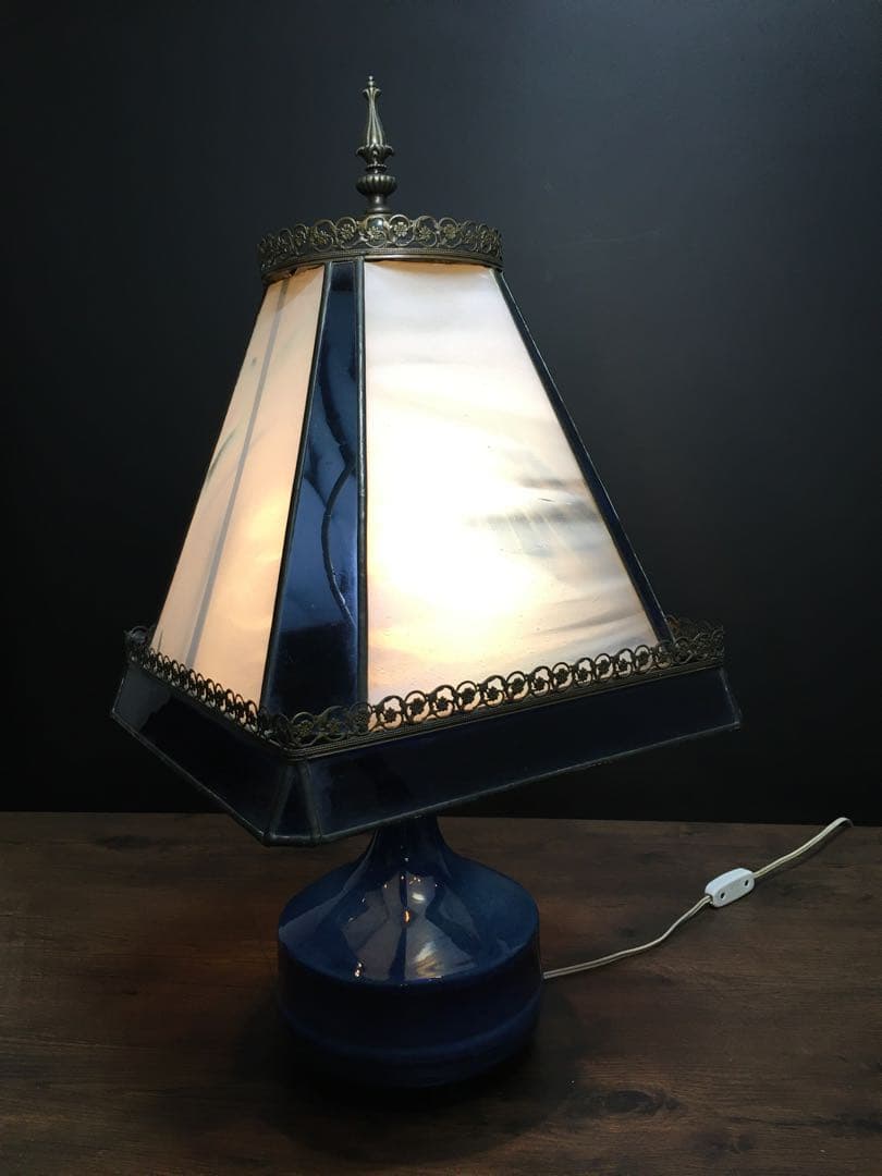 Desiree Denmark ステンドグラス　テーブルランプ　デンマーク製