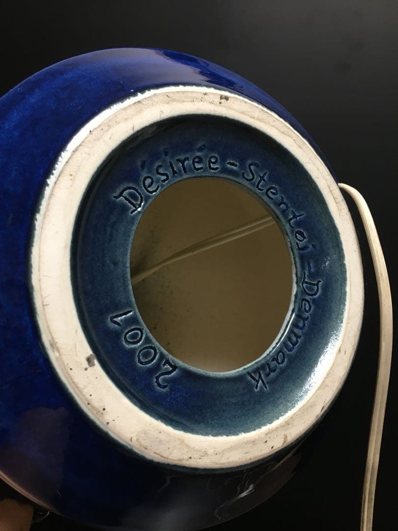 Desiree Denmark ステンドグラス　テーブルランプ　デンマーク製