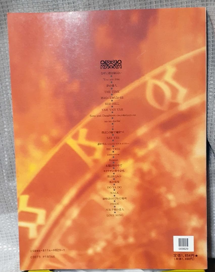 CHAGE&ASKA PIANO SOLO ベスト・コレクション 1993年