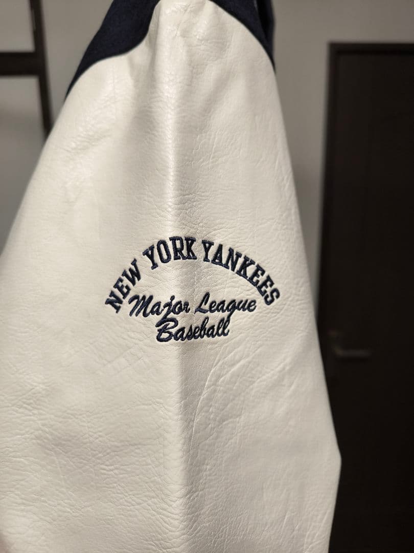 NewYorkYankees スタジャン ネイビー/ホワイト fanatics