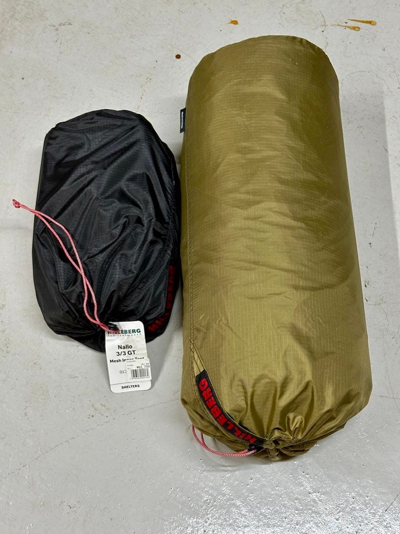 ヒルバーグ　ナロ3GT 純正FP メッシュインナー付き