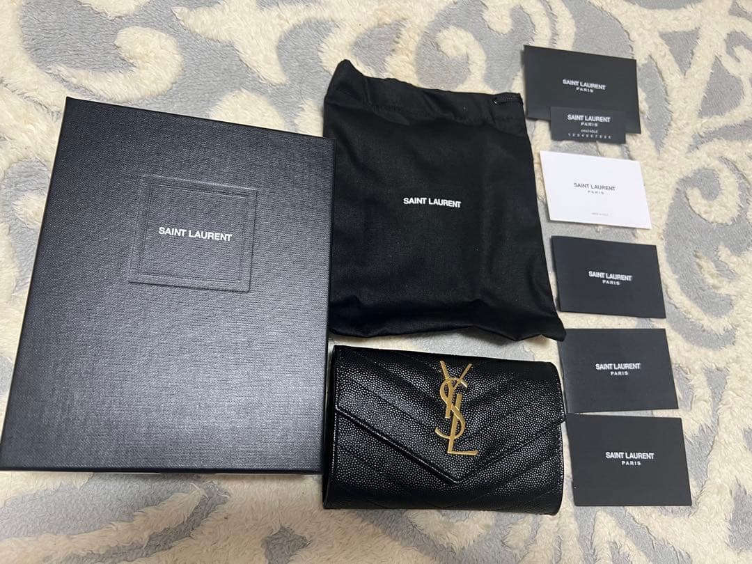 SAINT LAURENT ウォレット カード ケース 年末セール