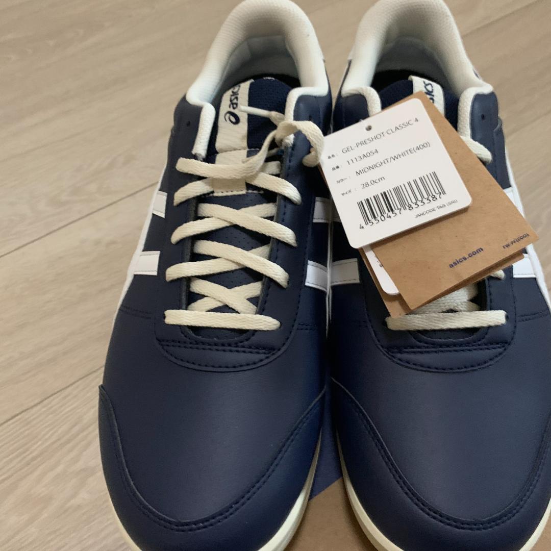 新品未使用 28.0 アシックス asics ゲルプレショット クラシック4