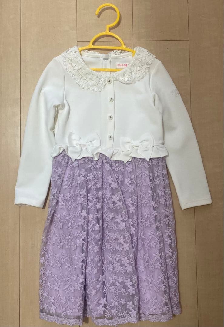 入学式に✳︎メゾピアノ　一度着用美品フォーマルワンピース