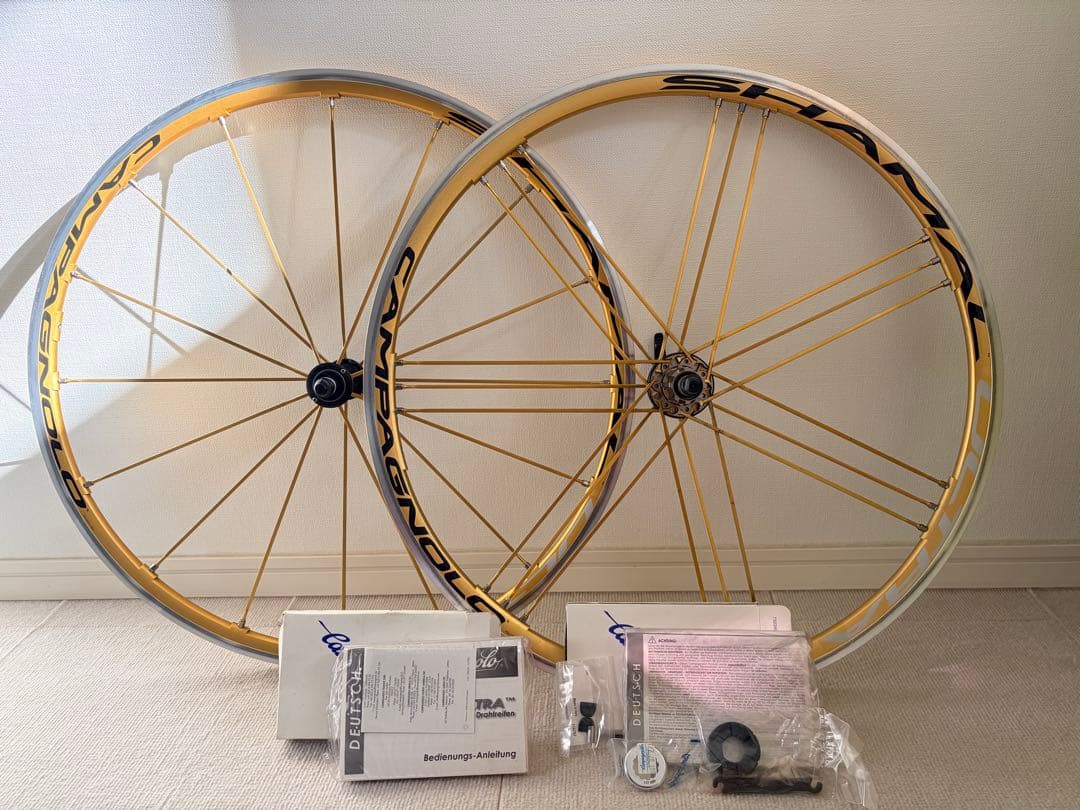 Campagnolo シャマルウルトラ ゴールド カンパ チューブラー