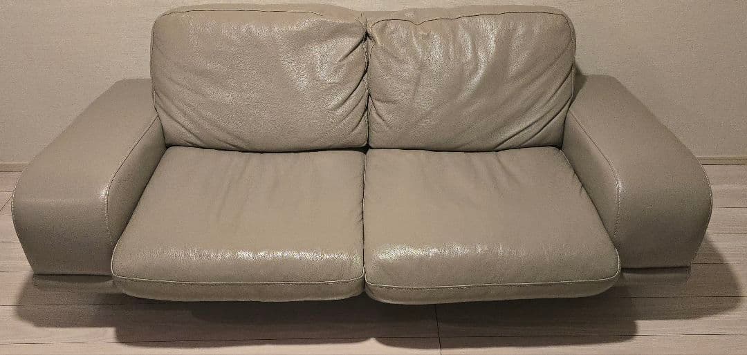 大幅値下げ!!ACTUS レザーソファ 2人掛け W180cm