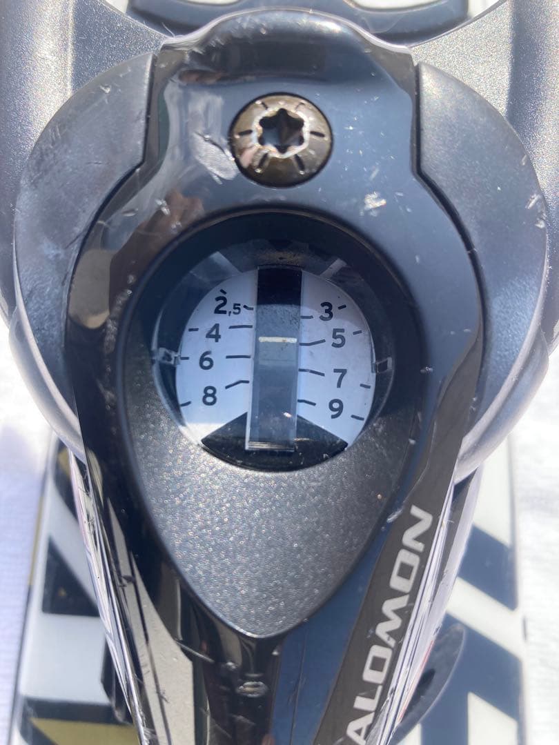 ショートスキー　(ファン)ボードと解放ビィンディング のセット SALOMON