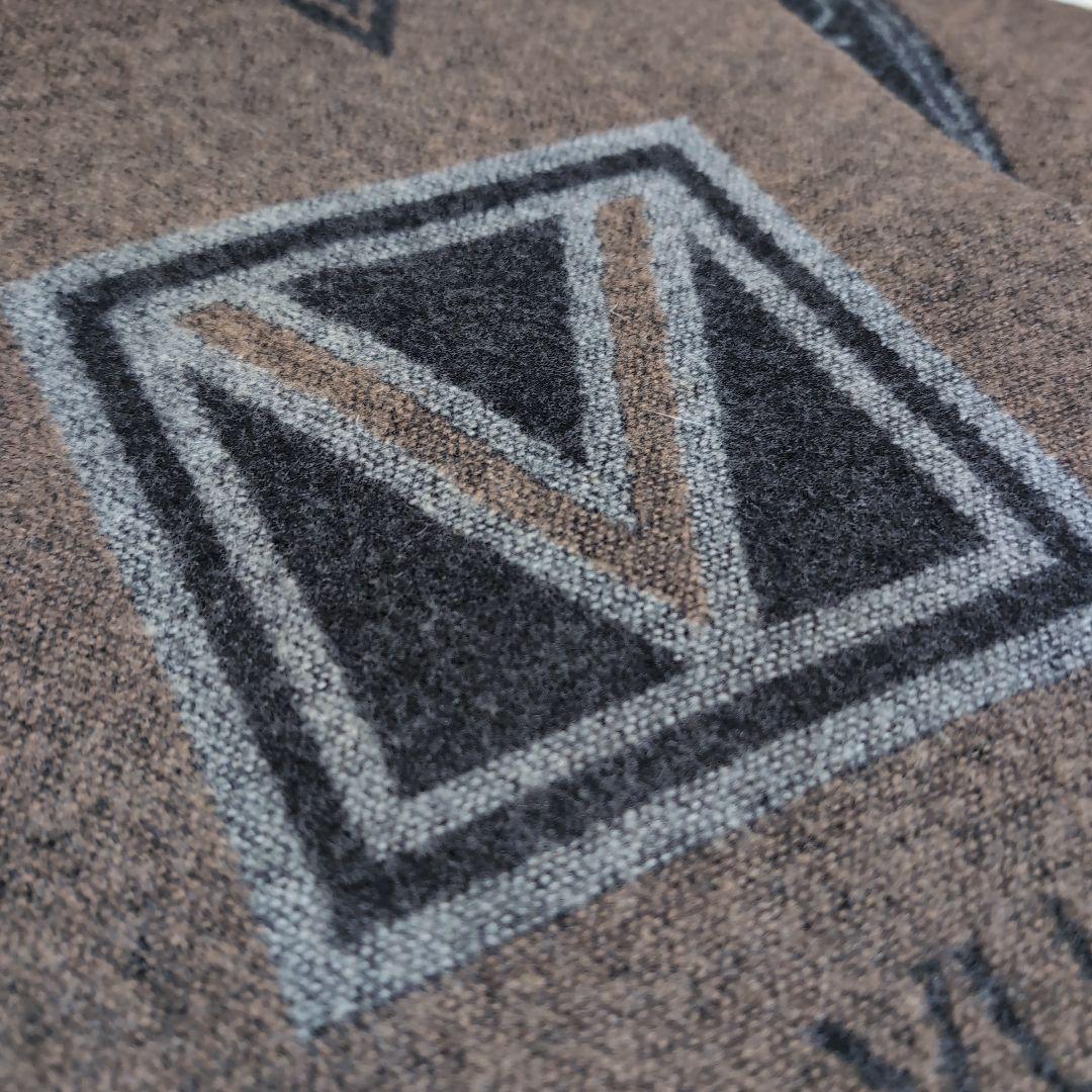 LOUIS VUITTON ルイ・ヴィトン ウール カシミヤ混 ロゴ マフラー