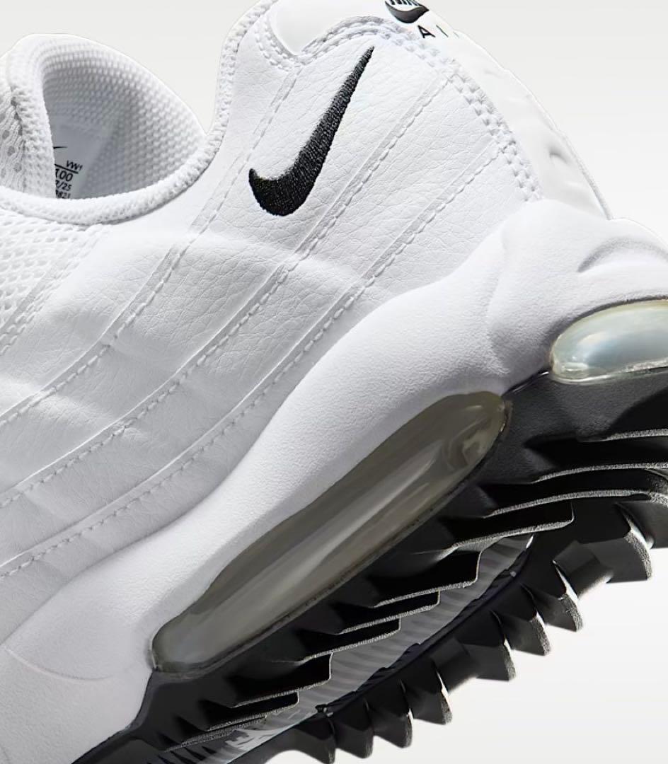 Nike Air Max 95 ホワイトゴルフシューズ