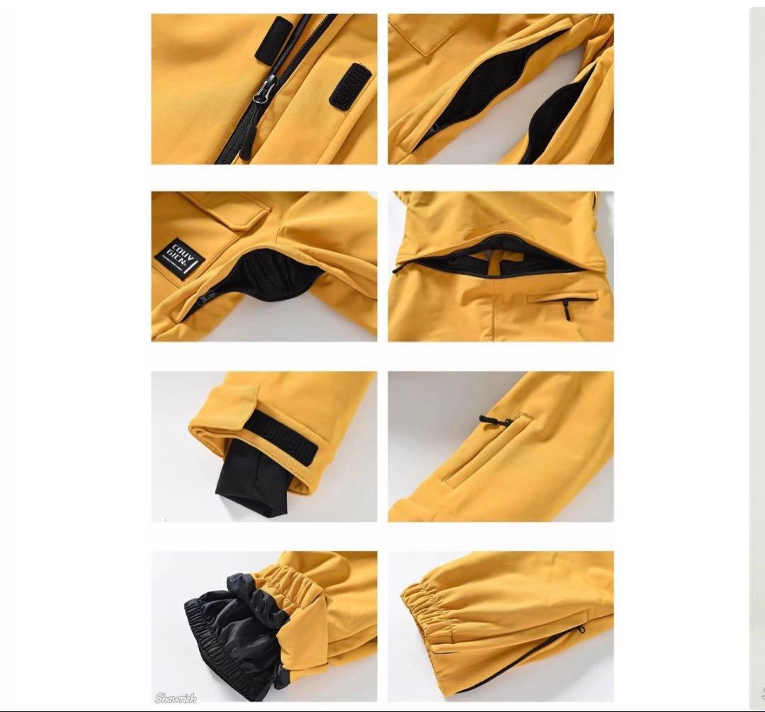 耐水圧10000 メンズ レディース スキーウェア つなぎ スノーボードウェア