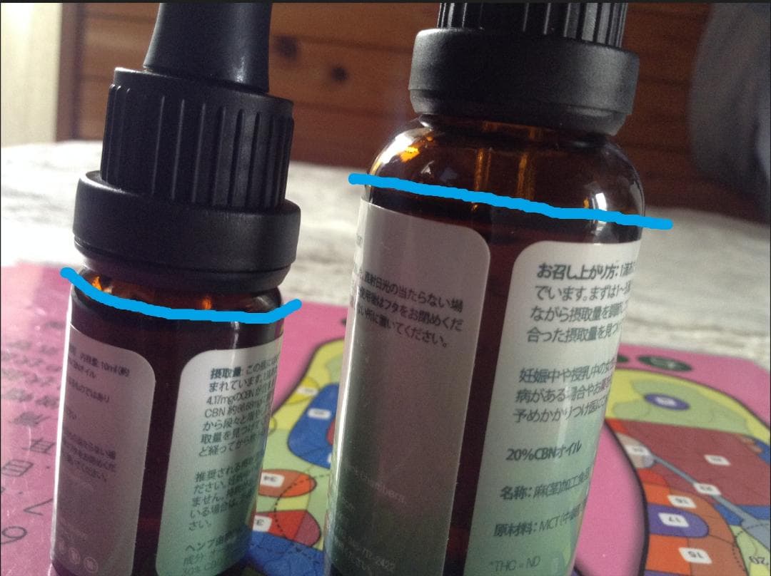 【開封済み・美品】Naturecan CBN ＋CBD オイル 2点セット