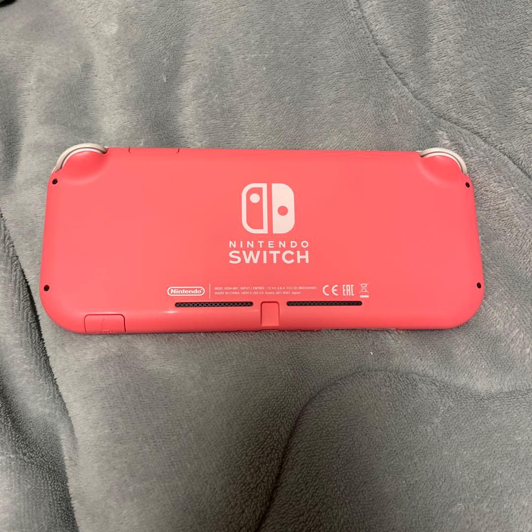 Nintendo Switch Lite ピンク 本体とケース付き
