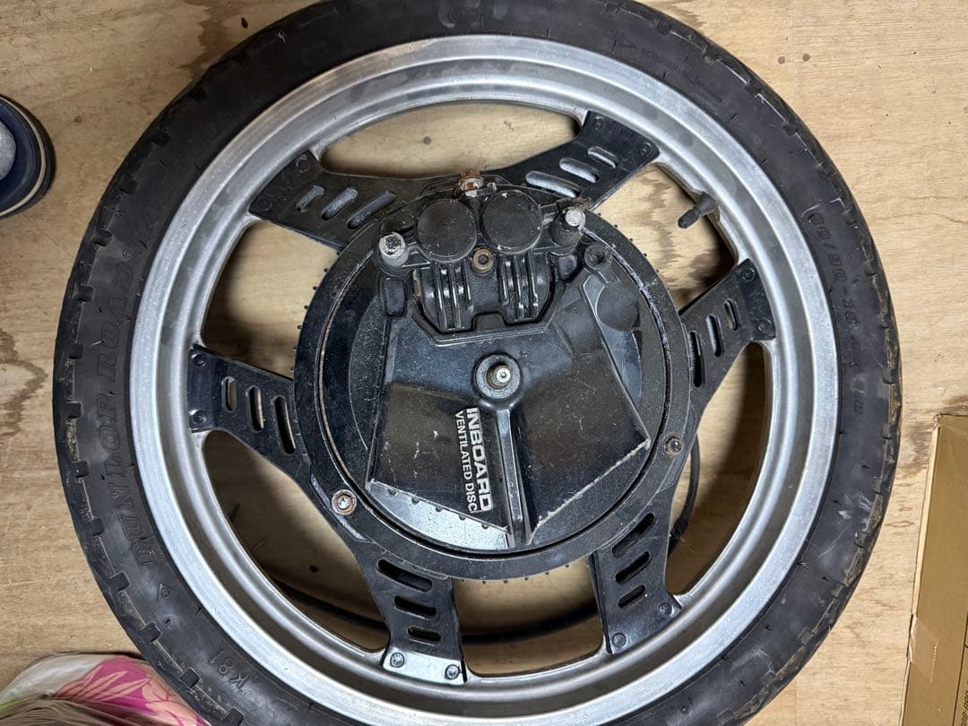 cbx550フロントホイールリアホイール