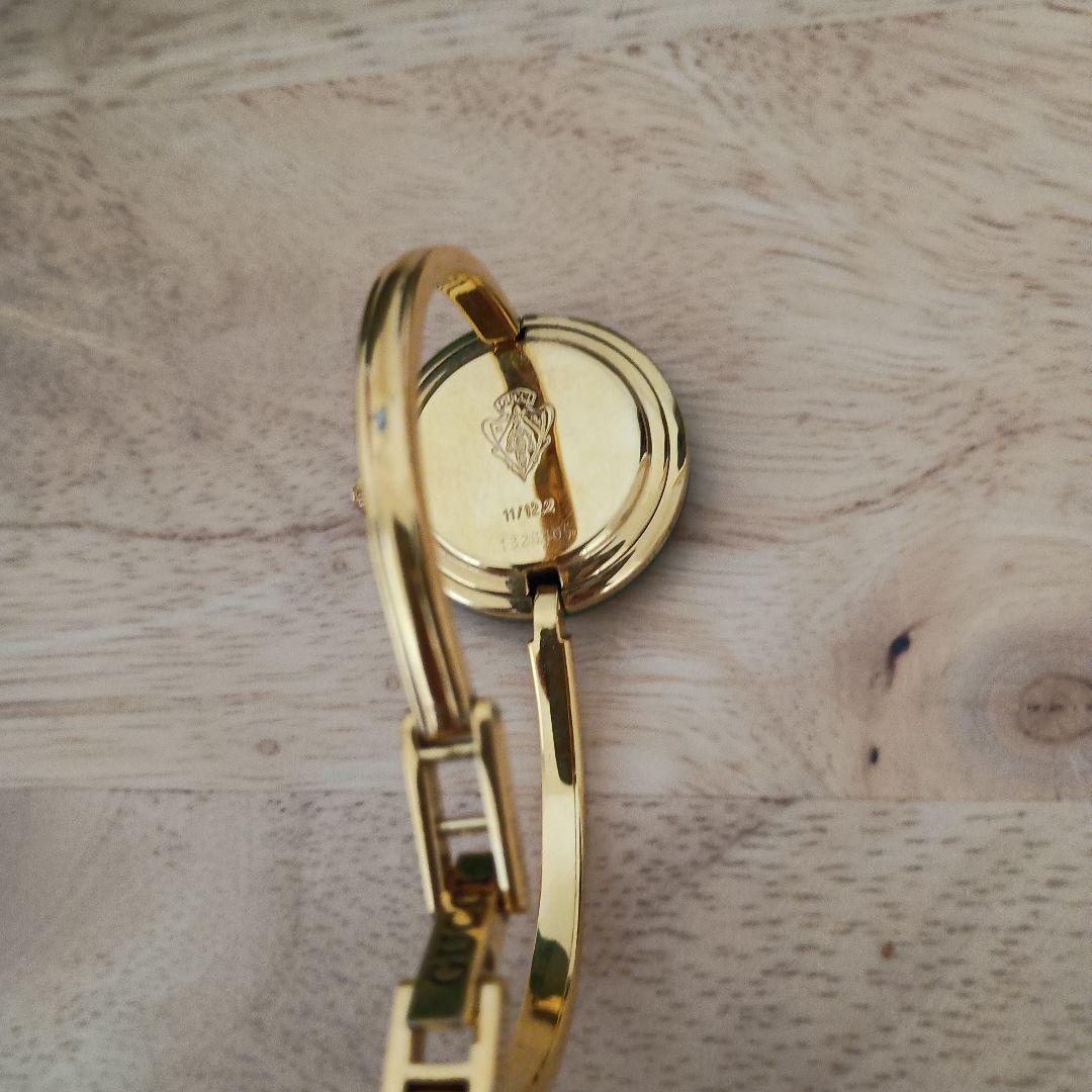 GUCCI 腕時計(クォーツ) 交換ベゼル付き　ゴールドベゼル付き