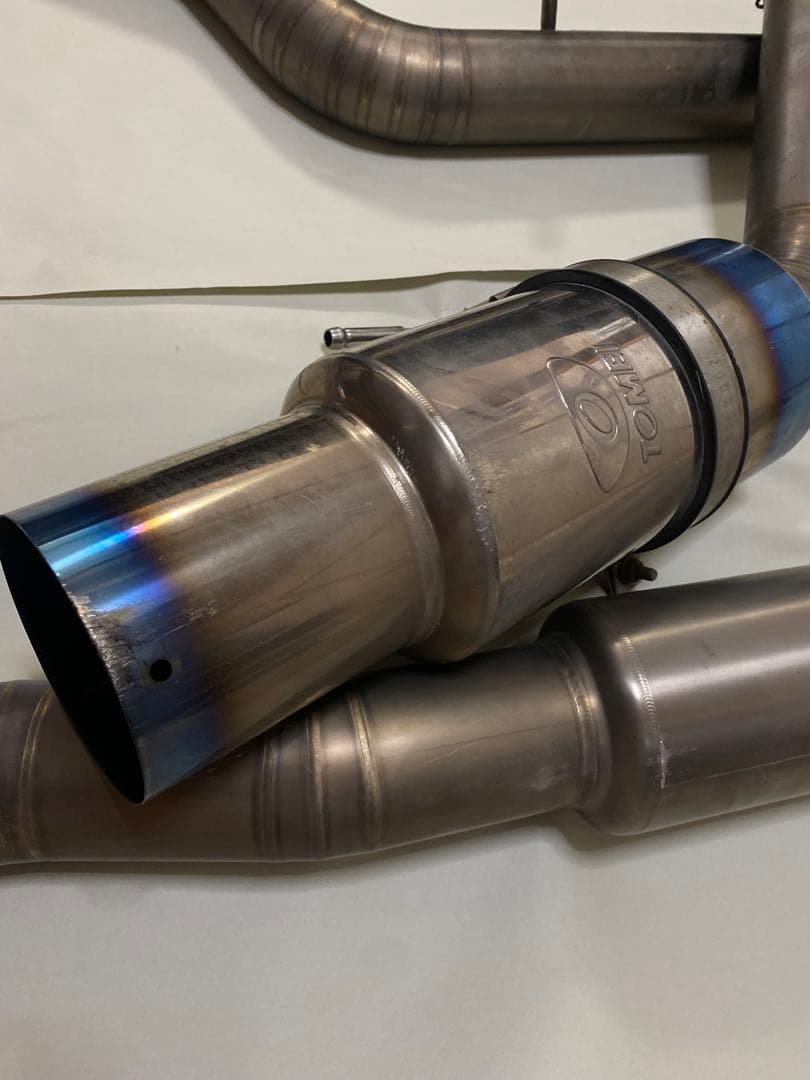 Tomei EXPREME Ti ステンレス製マフラー ブルー仕上げ