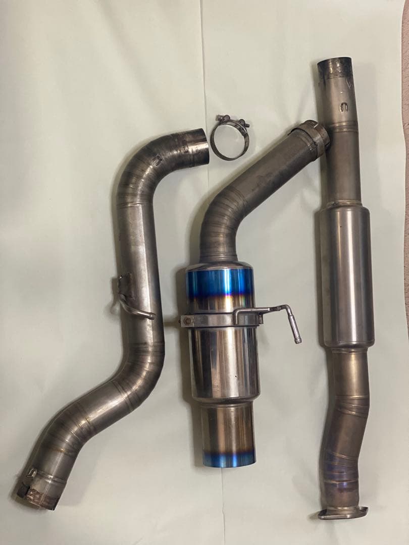 Tomei EXPREME Ti ステンレス製マフラー ブルー仕上げ