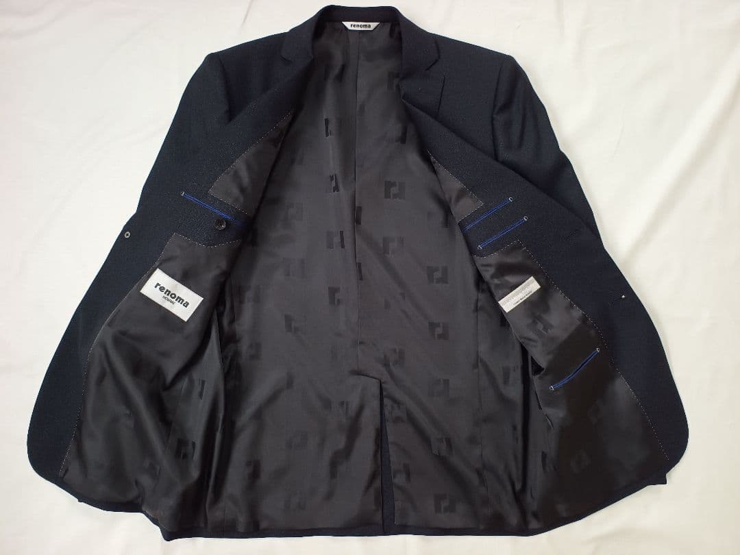 【カイ】renoma HOMME レノマ スーツ 3ピース A6