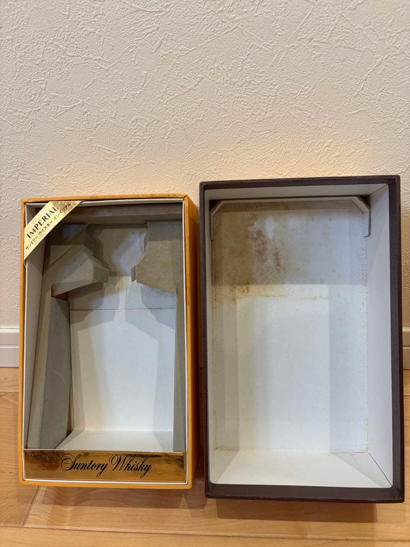 サントリーウイスキー インペリアル￼ カガミクリスタル 600ml 箱有り