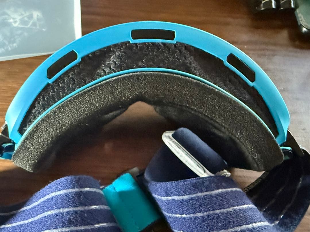 SWANS ゴーグル 青 全天候レンズ