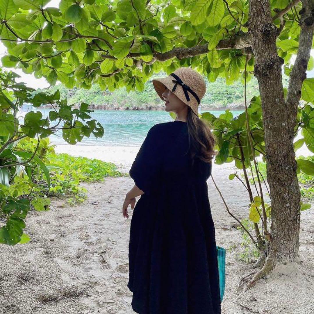 CA4LA カシラ　たためる帽子クルット　麦わら帽子　ペーパー