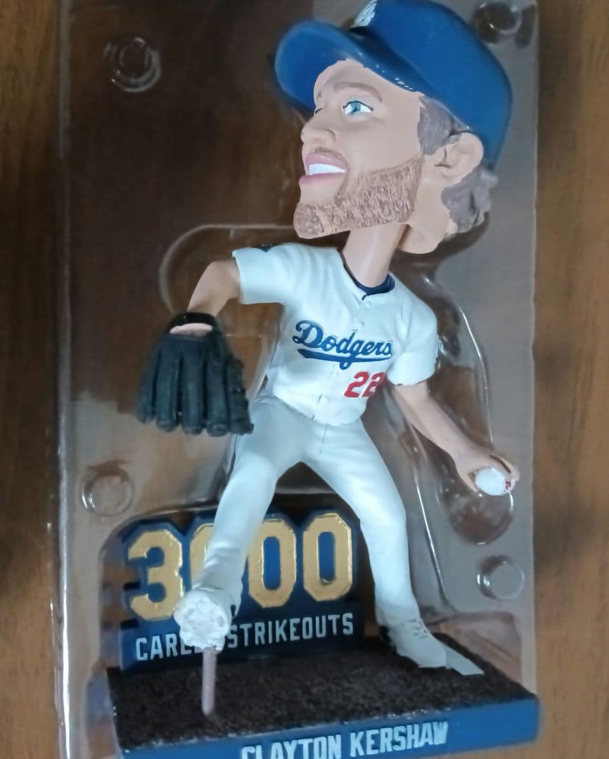 Dodgers Clayton Kershaw ボブルヘッド