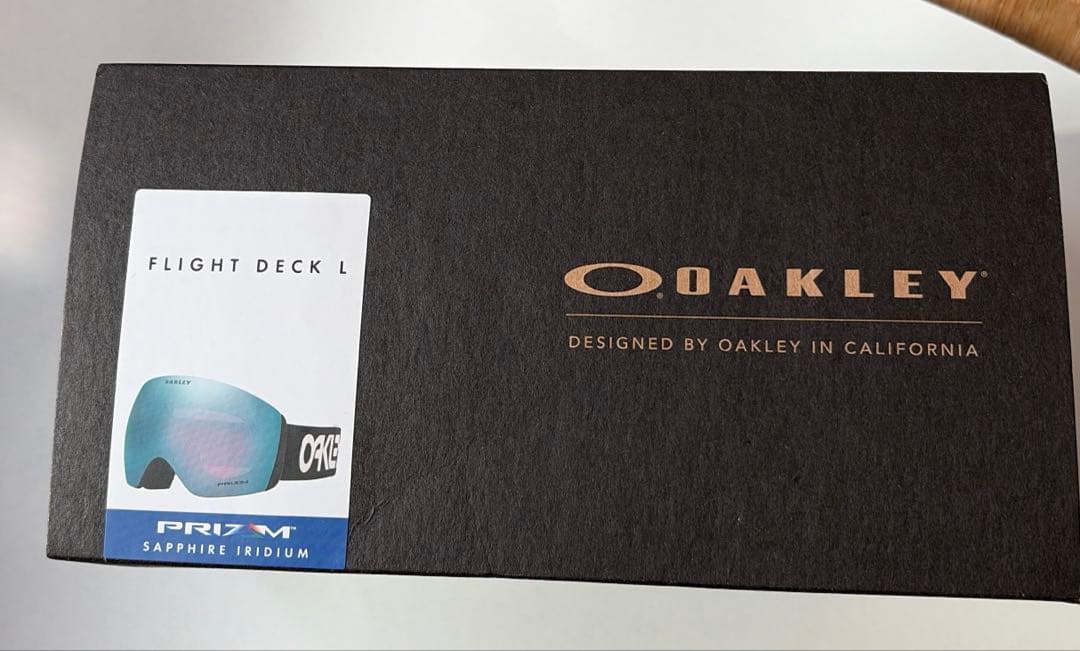 OAKLEY フレームレスゴーグル グレー/ブルー