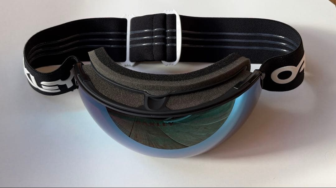 OAKLEY フレームレスゴーグル グレー/ブルー