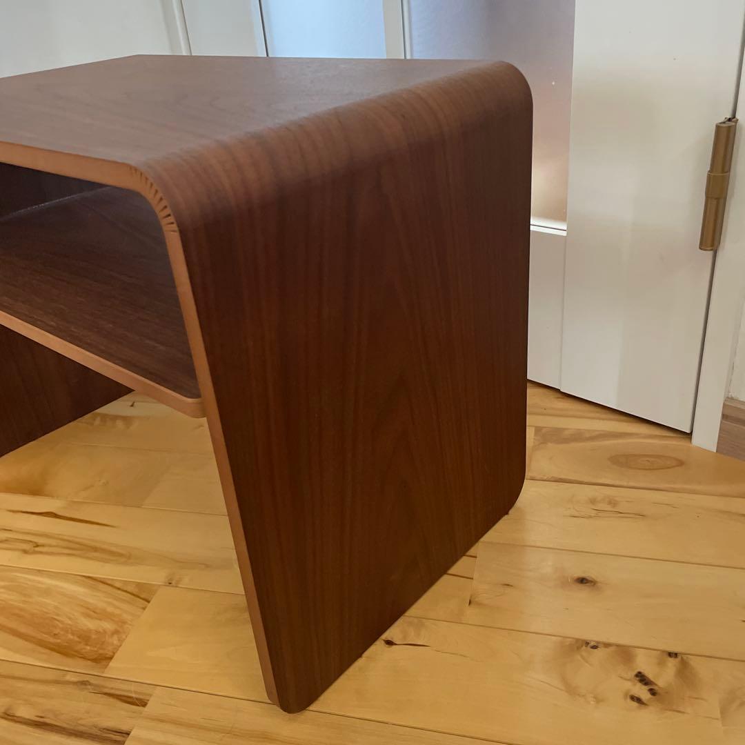 ケユカ クワミ サイドテーブル ウォールナット