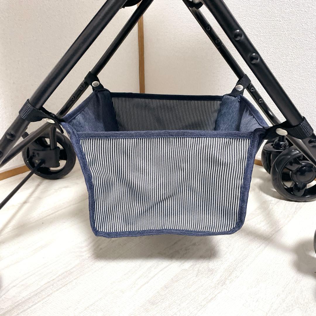 新品 タグ付き GEX わんわんカート スーパーライト 犬用カート デニム柄
