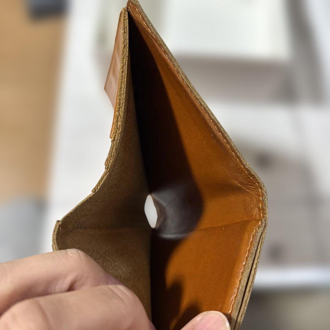 KAOYORINAKAMI ブラウン 二つ折り財布