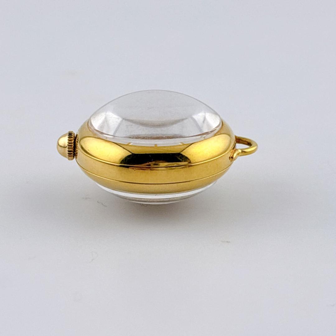 稼働　BUCHERER　ブッヘラー　時計　裏スケ　手巻き　ゴールド