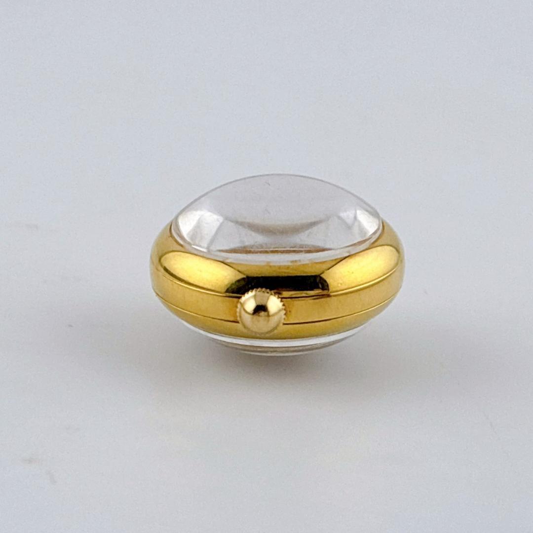 稼働　BUCHERER　ブッヘラー　時計　裏スケ　手巻き　ゴールド