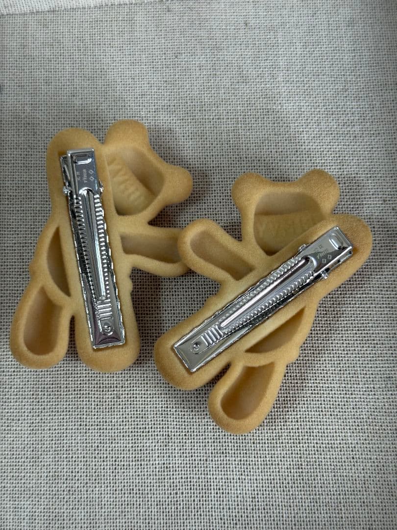 YVMIN クマ ヘアピン ヘアクリップ セット ペア
