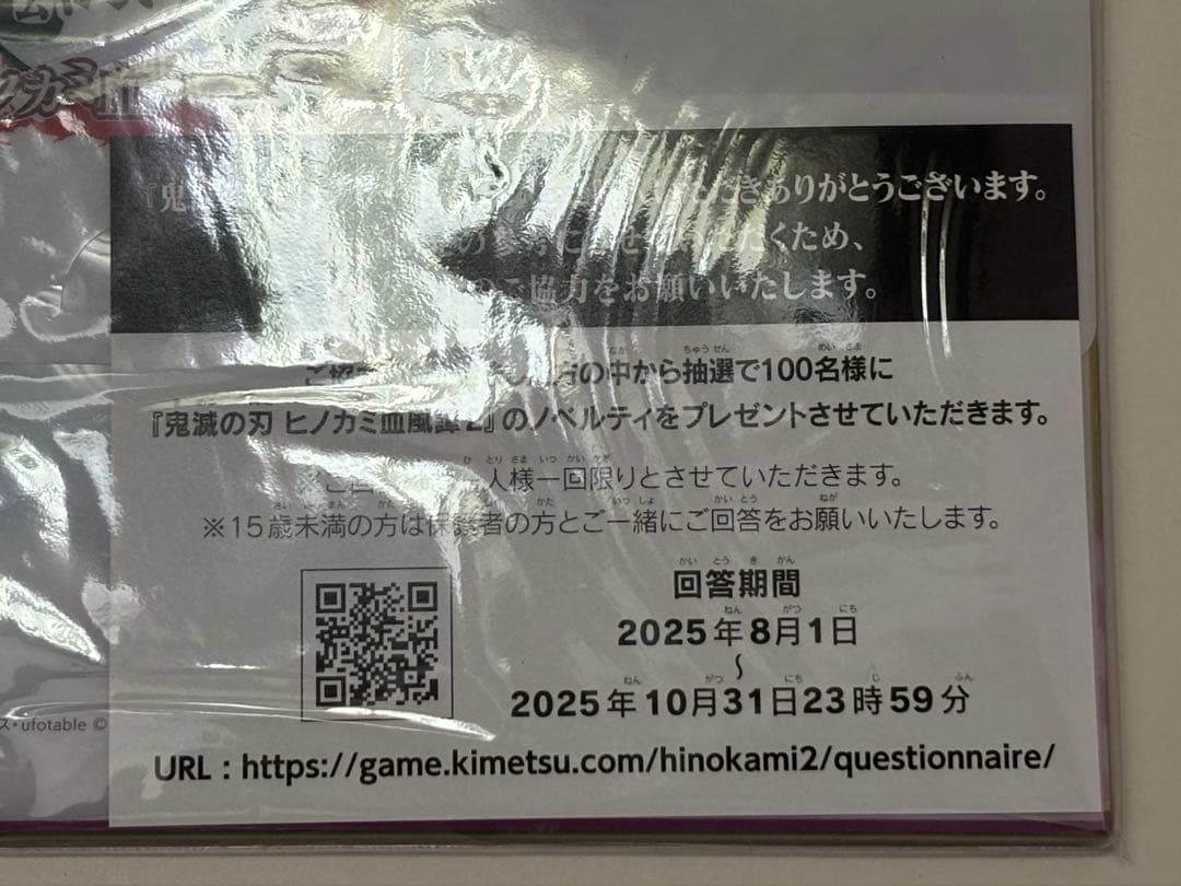 新品 鬼滅の刃 ヒノカミ血風譚2 早期特典付属